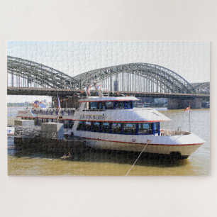 Hohenzollernbrug, Rijn, Duitsland Legpuzzel