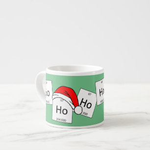 HoHo Holmium Chemistry Element met kerstmis Espresso Kop