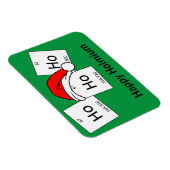 HoHo Holmium Chemistry Element met kerstmis Magneet (Rechterzijde)