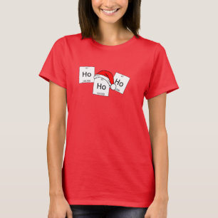 HoHo Holmium Chemistry Element met kerstmis T-shirt