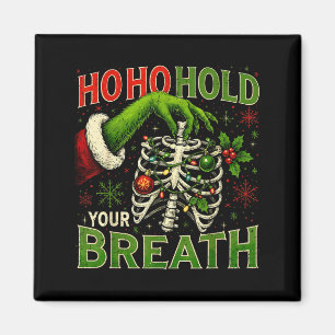 Hoho Hou Je Adem Grappige Verpleegster Kerstmis Magneet