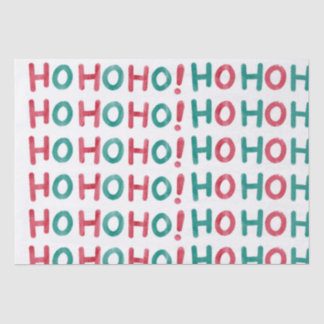 Hoho Kerstmis Tissuepapier