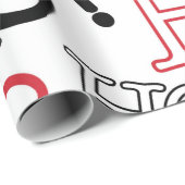 HoHoHo Cadeaupapier (Rol Hoek)