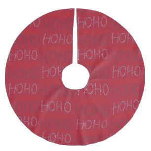 Hohoho Christmas salie groen Inpakpapier Kerstboom Rok