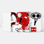 HOHOHO Een heerlijke kerst met dankbaarheid Case-Mate iPhone Case (Achterkant (horizontaal))