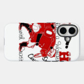 HOHOHO Een heerlijke kerst met dankbaarheid Case-Mate iPhone Case (Achterkant (horizontaal))