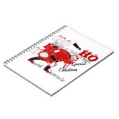 HOHOHO Een heerlijke kerst met dankbaarheid Notitieboek (Linkerzijde)