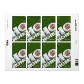 HOHOHO! Grappige vader gezicht vakantie cadeau sti Etiket (Full Sheet)