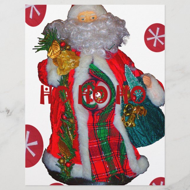 Hohoho Happy Santa Merry Prettige feestdagen (Voorkant)