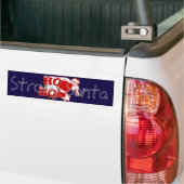 Hohoho Happy Santa Merry Prettige feestdagen Bumpersticker (Op Truck)