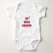Hohoho Hearts Santa Cool Romper (Voorkant)