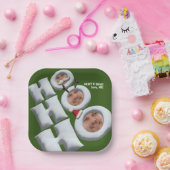 HOHOHO! Ik ben het! vakantiefeestje Papieren Bordje (Feest)