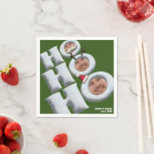 HOHOHO! Ik ben het! vakantiefeestje Servet (Insitu)