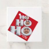 HOHOHO! Ik ben het! vakantiekaart Bedankjes Labels (In situ)