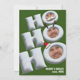 HOHOHO! Ik ben het! vakantiekaart Feestdagenkaart