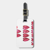 Hohoho! Kerstliefde desi Bagagelabel (Voorkant verticaal)