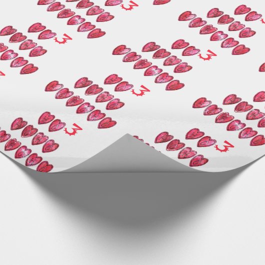 Hohoho! Kerstliefde desi Cadeaupapier (Hoek)