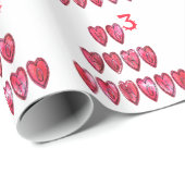 Hohoho! Kerstliefde desi Cadeaupapier (Rol Hoek)