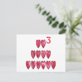 Hohoho! Kerstliefde desi Feestdagenkaart (Staand voorkant)