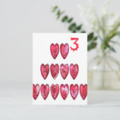 Hohoho! Kerstliefde desi Feestdagenkaart (Staand voorkant)