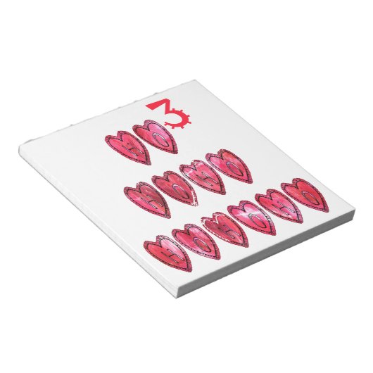 Hohoho! Kerstliefde desi Notitieblok (Schuin)