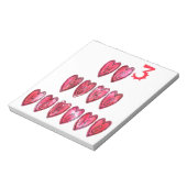 Hohoho! Kerstliefde desi Notitieblok (Linkerzijde)