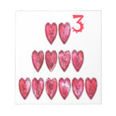 Hohoho! Kerstliefde desi Notitieblok (Voorkant)