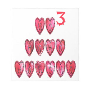 Hohoho! Kerstliefde desi Notitieblok