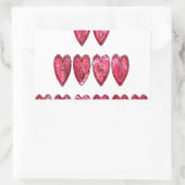 Hohoho! Kerstliefde desi Rechthoekige Sticker (Tas)