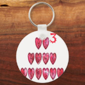 Hohoho! Kerstliefde desi Sleutelhanger (Voorkant)