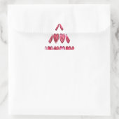 Hohoho! Kerstliefde desi Sticker (Tas)