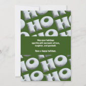 HOHOHO! Maak je eigen feestdagenkaart (Achterkant)