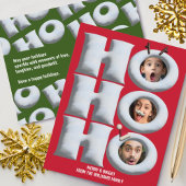 HOHOHO! Maak je eigen kerstkaart! Briefkaart