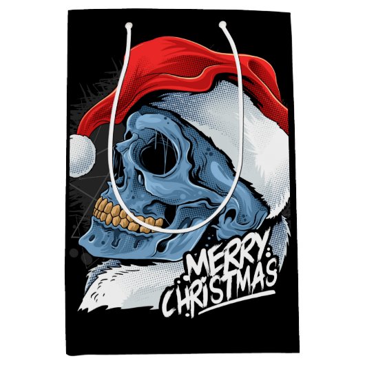 HoHoHo Medium Cadeauzakje (Voorkant)