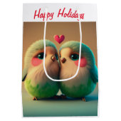 HoHoHo Medium Cadeauzakje (Achterkant)