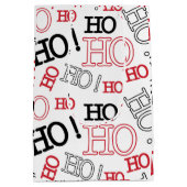 HoHoHo Medium Cadeauzakje (Achterkant)