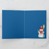 Hohoho Merry Christmas. Feestdagen Kaart (Binnen)