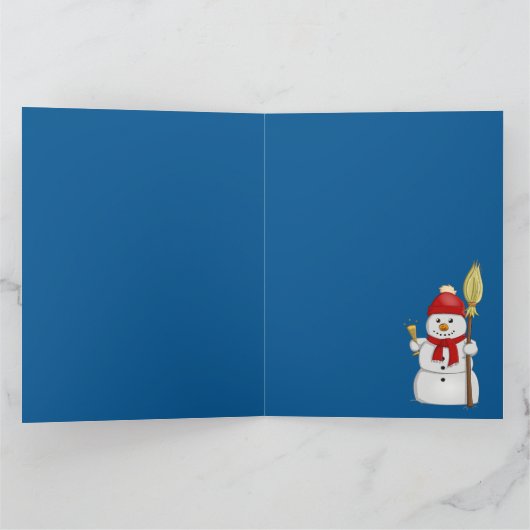 Hohoho Merry Christmas. Feestdagen Kaart (Binnen)