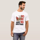 Hohoho Merry Christmas. T-shirt (Voorkant volledig)