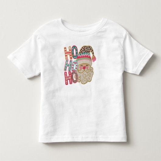 HOHOHO MERRY CHRISTMAS T-Shirt (Voorkant)