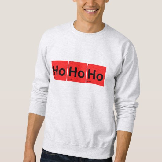 HoHoHo Periodiek element Kerst Gear Trui (Voorkant)