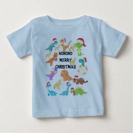 HoHoHo Prettig Kerstmis Dinosaur T-Shirt