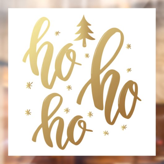 HOHOHO RAAMSTICKER (Vel 2)