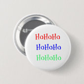 HoHoHo Ronde Button 5,7 Cm (Voorkant /achterkant)