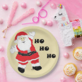 HoHoHo Santa Papieren Bordje (Feest)