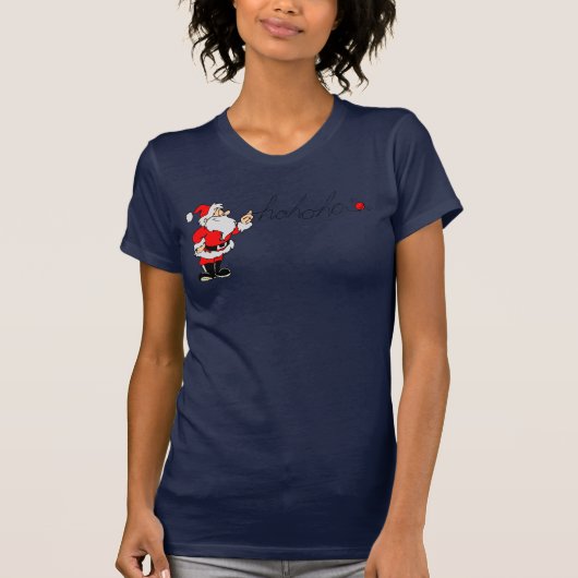 HoHoHo Santa T-shirt (Voorkant)