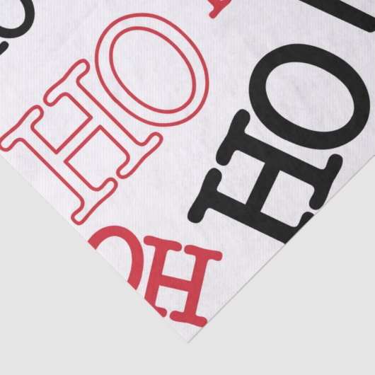 HoHoHo Tissuepapier (Detail)