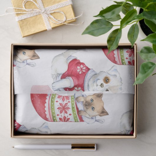 HoHoHo Tissuepapier (Geschenk)