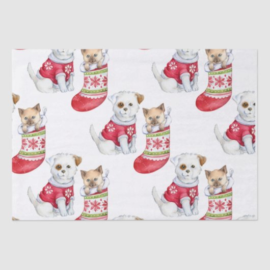 HoHoHo Tissuepapier (Voorkant)