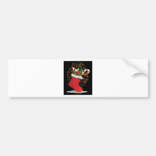 HoHoHo! Vrolijk kerstfeest en een gelukkig nieuwja Bumpersticker